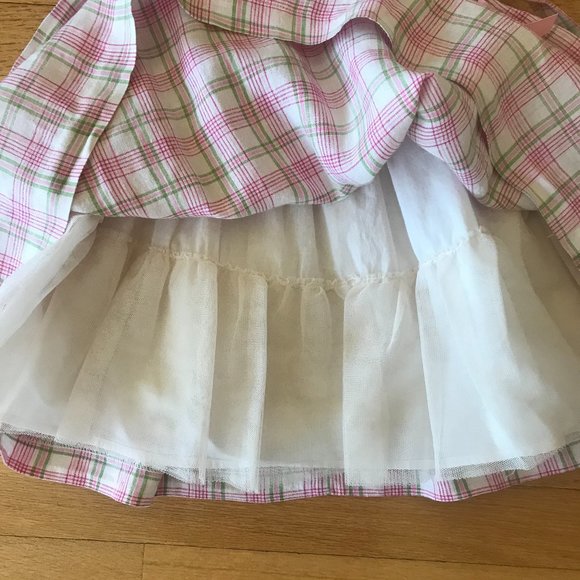 The Children's Place Linen Plaid Dress 24 months - Picture 9 of 14